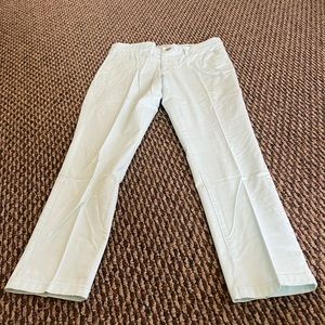 Gap women’s khakis ankle pants size 2 color soft mint green like new